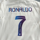 2023 Al-Nassr White Hoody 白色(加绒-背后带7)