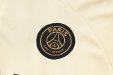 23-24 PSG Jordan Beige Half Pull Tracksuit #B783(半拉链)