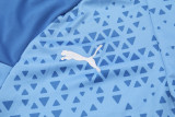 23-24 Man City Sky Blue Half Pull Tracksuit (半拉链)