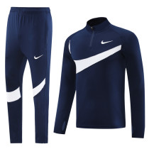 2023 NK Royal Blue Half Pull Tracksuit #NB07(半拉链)