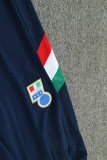 23-24 Italy Blue Half Pull Tracksuit (半拉链)