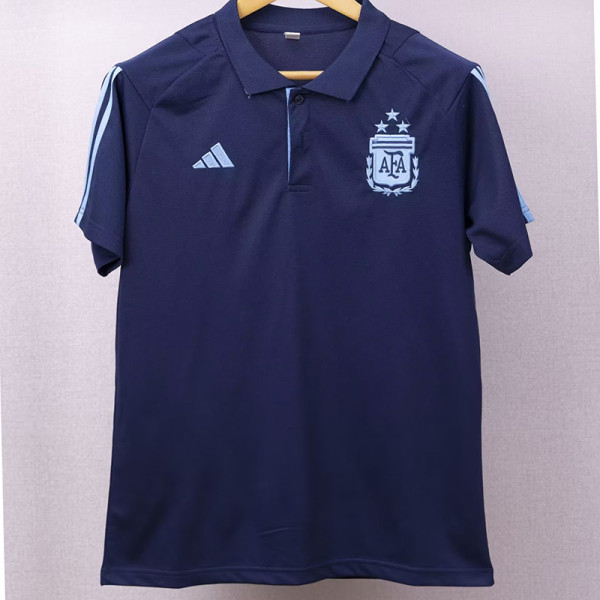 23-24 Argentina Royal blue Polo Short Sleeve