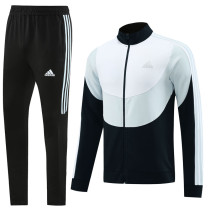 23-24 AD White Black Jacket Tracksuit #AJ15