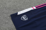 23-24 ARS Royal Blue Pink Training Shorts Pants (粉红边）
