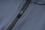23-24 RMA Grey Kids Half Pull Tracksuit (童装)(半拉链)