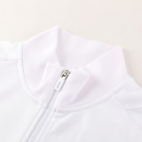 23-24 Man Utd White Jacket Tracksuit #05