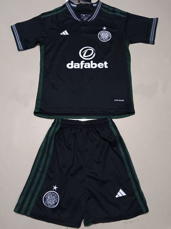23-24 Celtic Away Kids Soccer Jersey