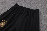 23-24 Germany Black Half Pull Tracksuit (半拉链)