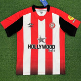 23-24 Brentford Home Fans Soccer Jersey