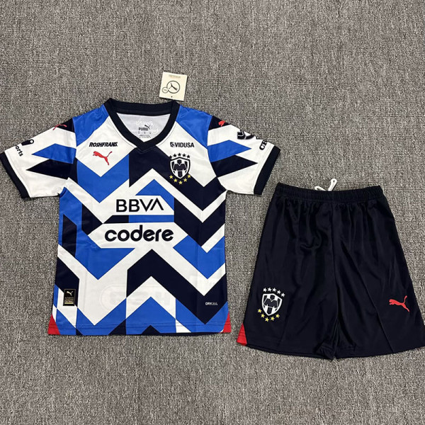 23-24 Monterrey Third Kids Soccer Jersey