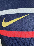24-25 France Royal blue Player Version Training shirts