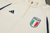 23-24 Italy Beige Half Pull Tracksuit (半拉链)