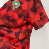 23-24 Morocco Red Fans Training Shirts