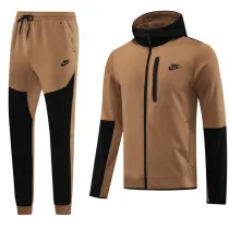 23-24 NK Brown Hoodie Jacket Tracksuit #NM05