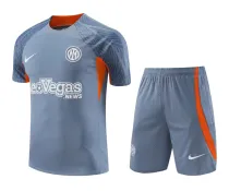23-24 INT Grey Training Short Suit