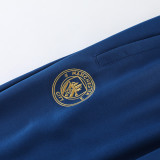 23-24 Man City Royal Blue Jacket Tracksuit #05