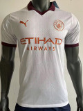 23-24 Man City Away Player Version Soccer Jersey