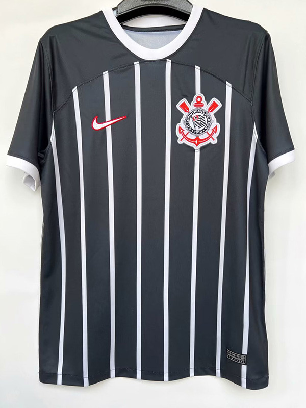 23-24 Corinthians Away 1:1 Fans Soccer Jersey