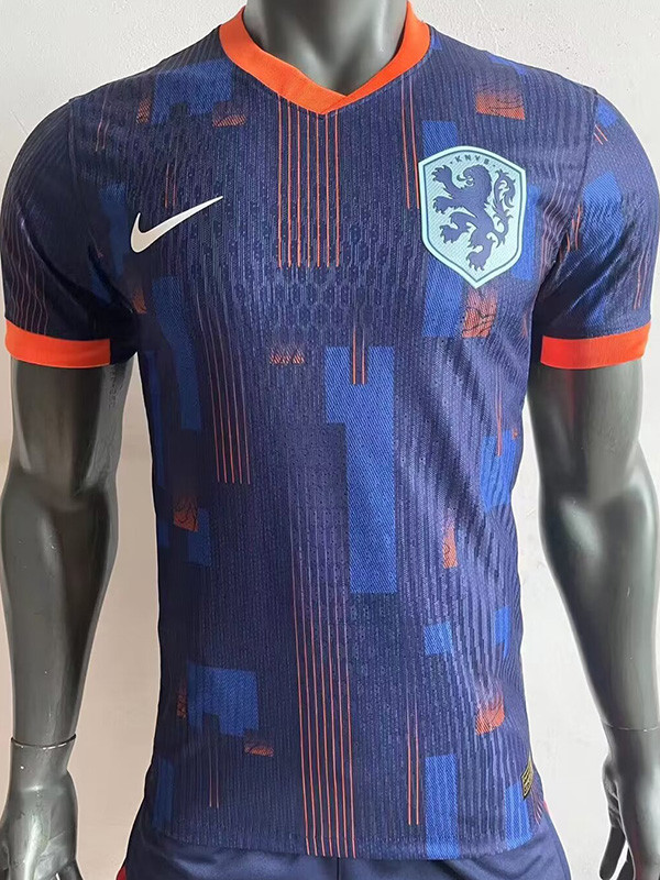 24-25 Netherlands Away Player Version Soccer Jersey