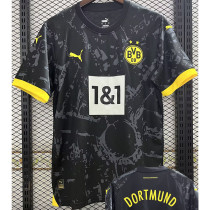 23-24 Dortmund Away Fans Soccer Jersey
