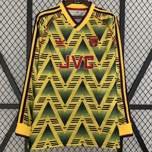 1991-1993 ARS Home Long Sleeve Retro Soccer Jersey (长袖)