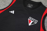 23-24 Sao Paulo Black Tank top and shorts suit