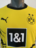 23-24 Dortmund Home Player Version Soccer Jersey ( NO 'Do..rnd' 背后没广告)