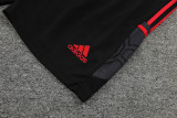 23-24 Bayern Black Training Shorts Pants