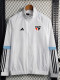 23-24 Sao Paulo White Windbreaker