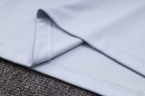 23-24 LIV Grey Kids Half Pull Tracksuit (童装) (半拉链)