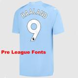 23-24 Man City Home Player Version Soccer Jersey