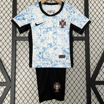 24-25 Portugal Away Kids Soccer Jersey