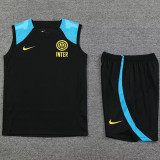 23-24 INT Black Tank top and shorts suit
