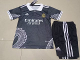 23-24 RMA Special Edition Black Kids Soccer Jersey
