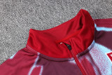2023 West Ham Red Kids Half Pull Tracksuit (童装) (半拉链)