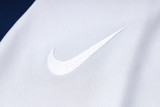 23-24 TOT Light Gray Half Pull Tracksuit #B708(半拉链)