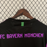 23-24 Bayern Away Long Sleeve Soccer Jersey (长袖)