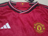 23-24 Man Utd Home Kids Soccer Jersey