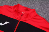 2023 JOMA Red Half Pull Tracksuit #2313 (半拉链)
