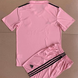 22-23 Inter Miami Home Kids Soccer Jersey