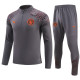 23-24 Man City Grey Half Pull Tracksuit (半拉链)