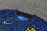 23-24 INT Blue Training Short Suit