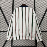 23-24 JUV White & Dark green Double Sided Windbreaker (双面风衣)