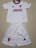 23-24 Man Utd Third Kids Soccer Jersey