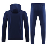 23-24 Argentina Royal Blue Hoodie Jacket Tracksuit