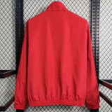 22-23 Argentina Black Red Double Sided Windbreaker 三星(双面风衣)