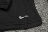 23-24 Sao Paulo Black Half Pull Tracksuit (半拉链)