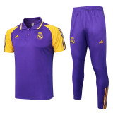 23-24 RMA Purple Polo Tracksuit  #C1079