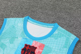 23-24 BAR Light Blue Tank top and shorts suit