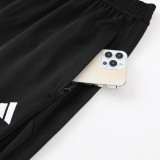 2023 AD03 Black Short-sleeved Trouser Suit